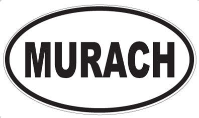 MURACH - Oval Sticker