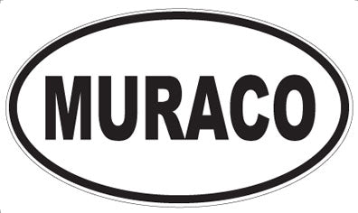 MURACO - Oval Sticker