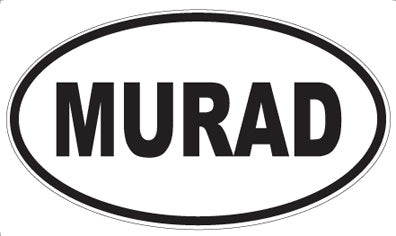 MURAD - Oval Sticker