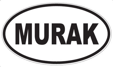 MURAK - Oval Sticker