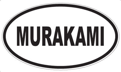 MURAKAMI - Oval Sticker