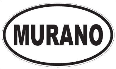 MURANO - Oval Sticker
