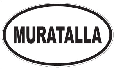 MURATALLA - Oval Sticker
