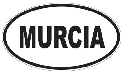 MURCIA - Oval Sticker