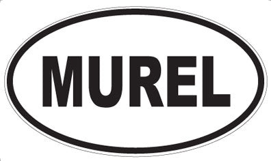 MUREL - Oval Sticker