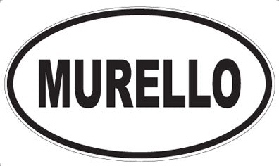 MURELLO - Oval Sticker