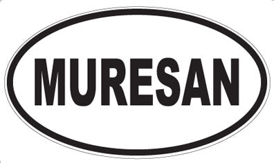 MURESAN - Oval Sticker
