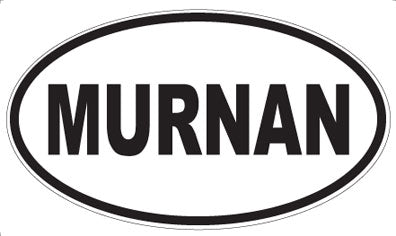 MURNAN - Oval Sticker