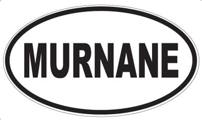 MURNANE - Oval Sticker