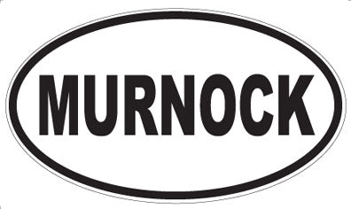 MURNOCK - Oval Sticker