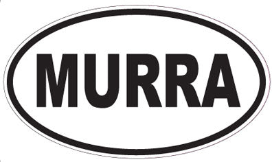 MURRA - Oval Magnet