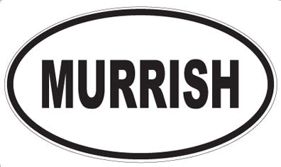 MURRISH - Oval Magnet