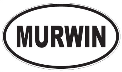 MURWIN - Oval Sticker