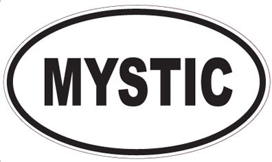 MYSTIC - Oval Sticker