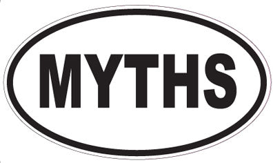 MYTHS - Oval Magnet