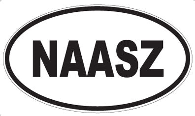 NAASZ - Oval Sticker