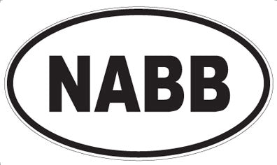 NABB - Oval Sticker