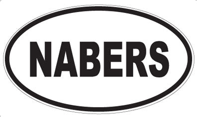 NABERS - Oval Sticker
