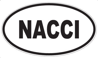 NACCI - Oval Sticker