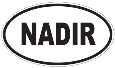 NADIR - Oval Magnet