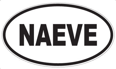 NAEVE - Oval Sticker