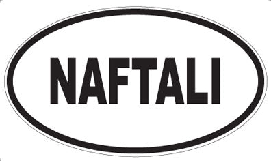 NAFTALI - Oval Sticker
