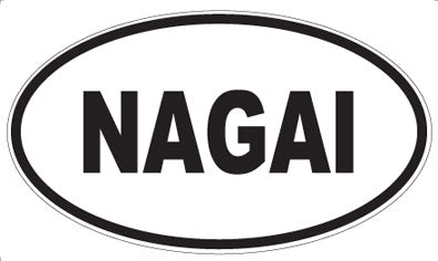 NAGAI - Oval Sticker