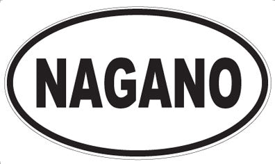 NAGANO - Oval Sticker