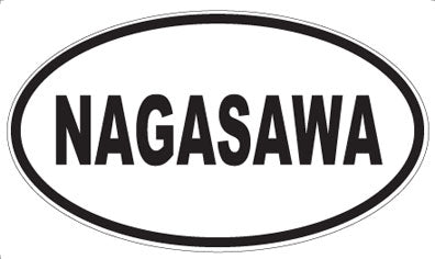 NAGASAWA - Oval Sticker