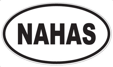NAHAS - Oval Sticker