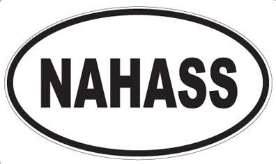 NAHASS - Oval Sticker