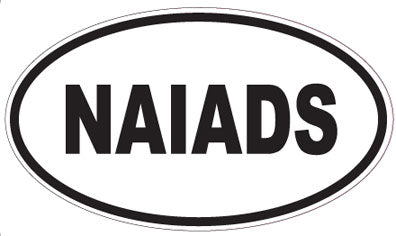 NAIADS - Oval Sticker