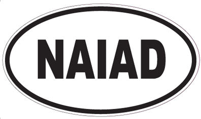 NAIAD - Oval Magnet