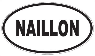 NAILLON - Oval Sticker