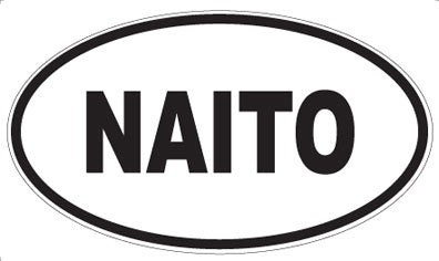 NAITO - Oval Magnet