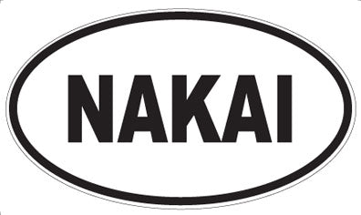 NAKAI - Oval Sticker