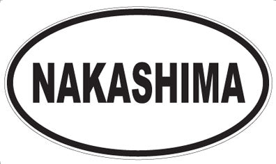 NAKASHIMA - Oval Sticker