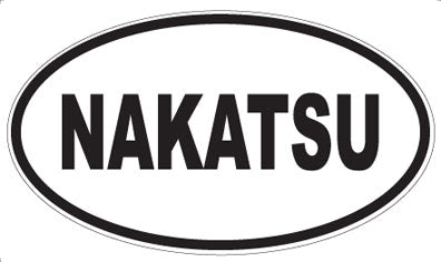 NAKATSU - Oval Sticker