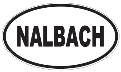 NALBACH - Oval Sticker