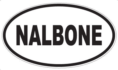 NALBONE - Oval Sticker