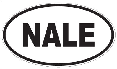 NALE - Oval Sticker
