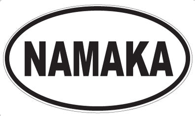 NAMAKA - Oval Sticker
