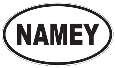 NAMEY - Oval Sticker