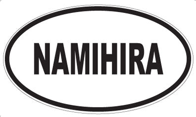 NAMIHIRA - Oval Sticker