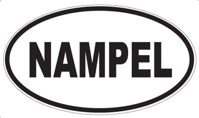 NAMPEL - Oval Sticker