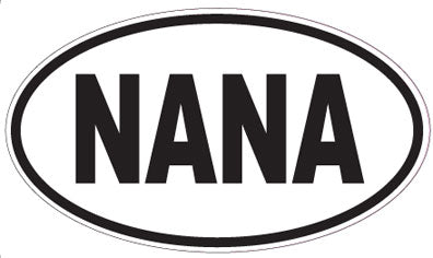 NANA - Oval Sticker