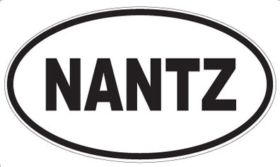 NANTZ - Oval Magnet
