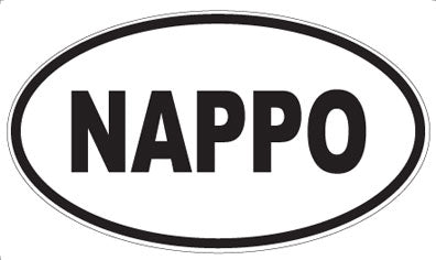 NAPPO - Oval Magnet