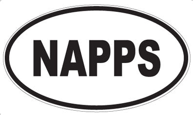 NAPPS - Oval Sticker