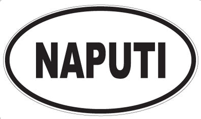 NAPUTI - Oval Magnet